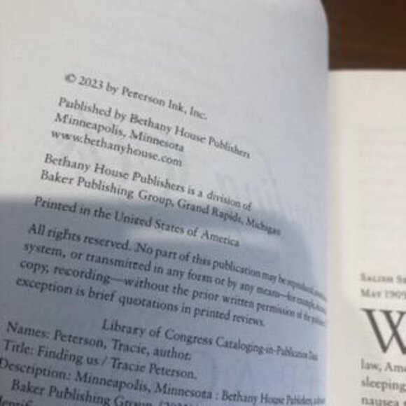 Finding Us (Pictures of the Heart 2) Pre-Owned Book - Picture 10 of 11